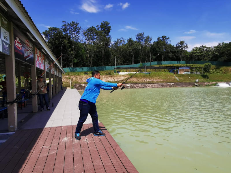 Fishing at Hulu Langat Fishing Resort Image