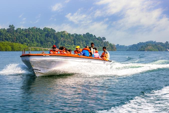 Zoom across crystal-clear waters and feel the thrill of the Andaman breeze
