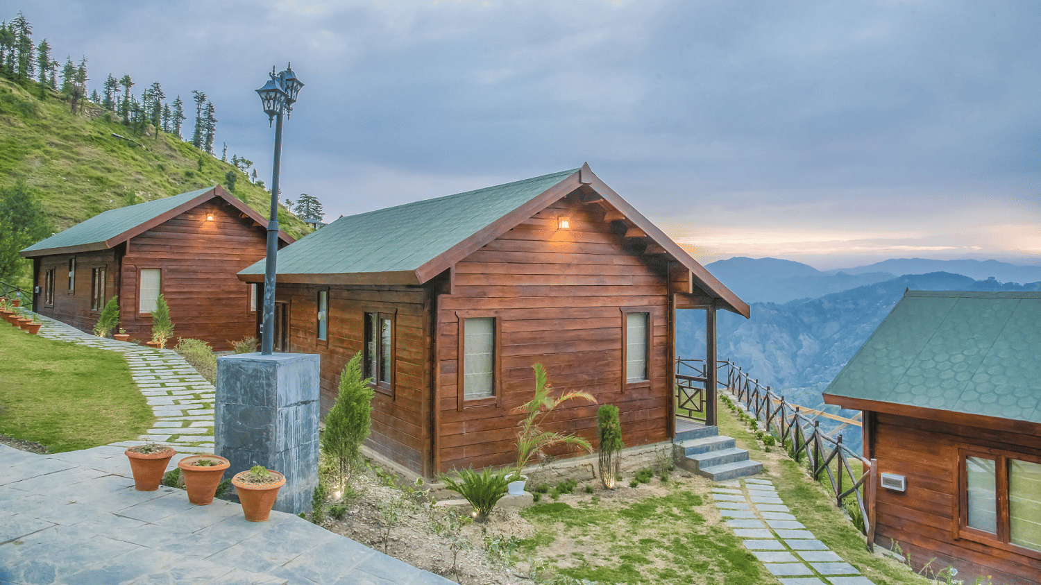 Outside view of the homestay