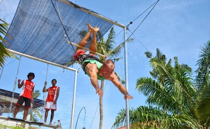 Flying Trapeze in Kuta