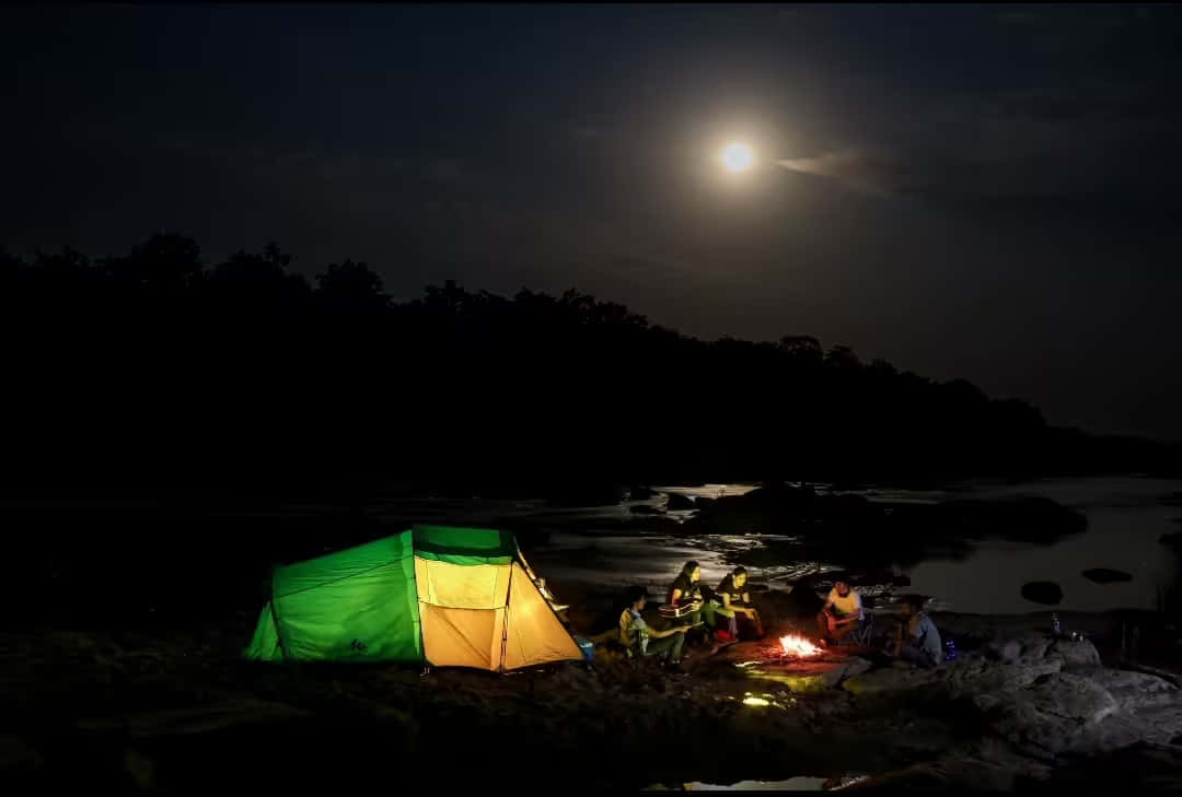 Camping At Pachmarhi