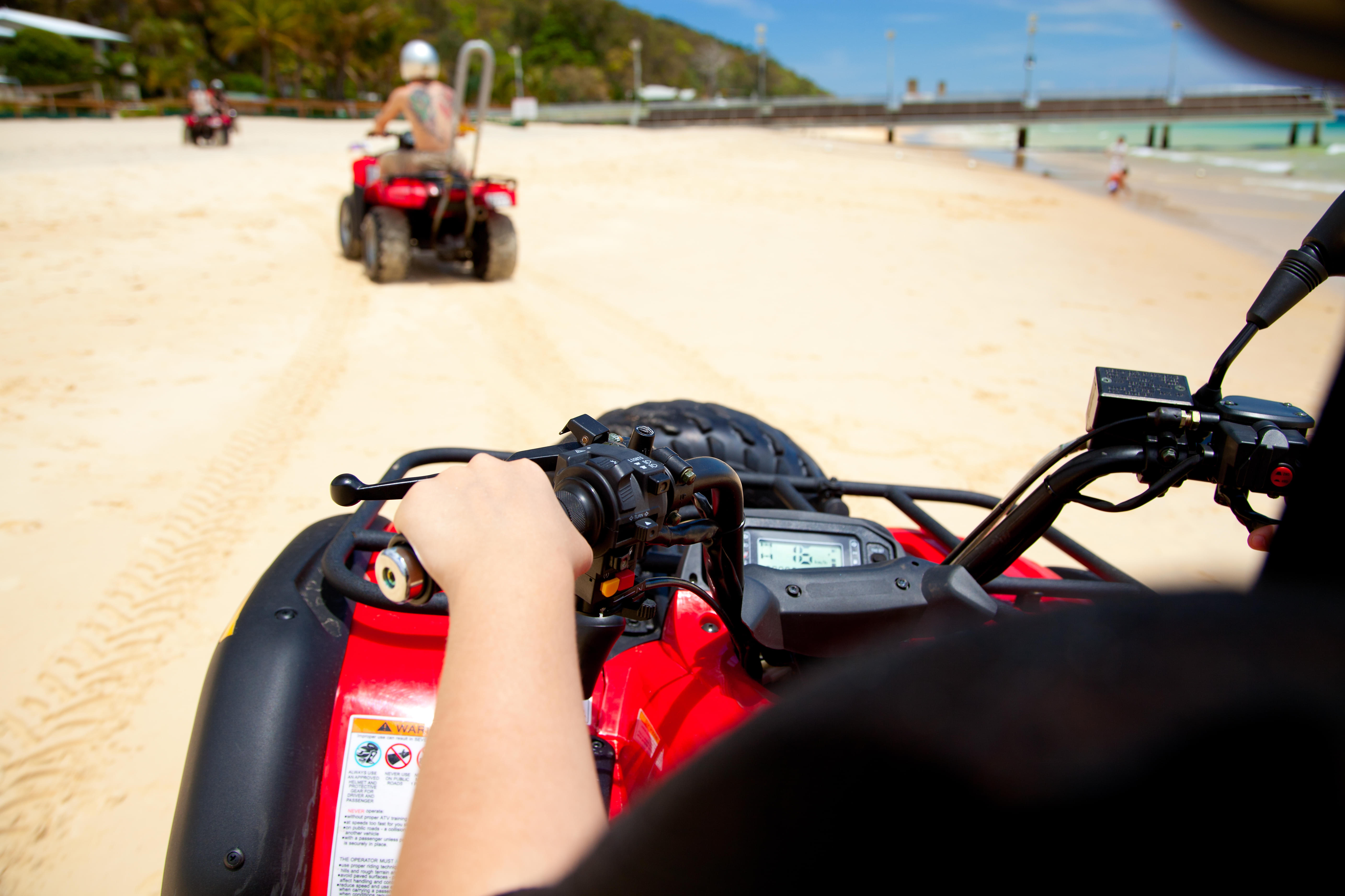 Quad biking in Port Stephens