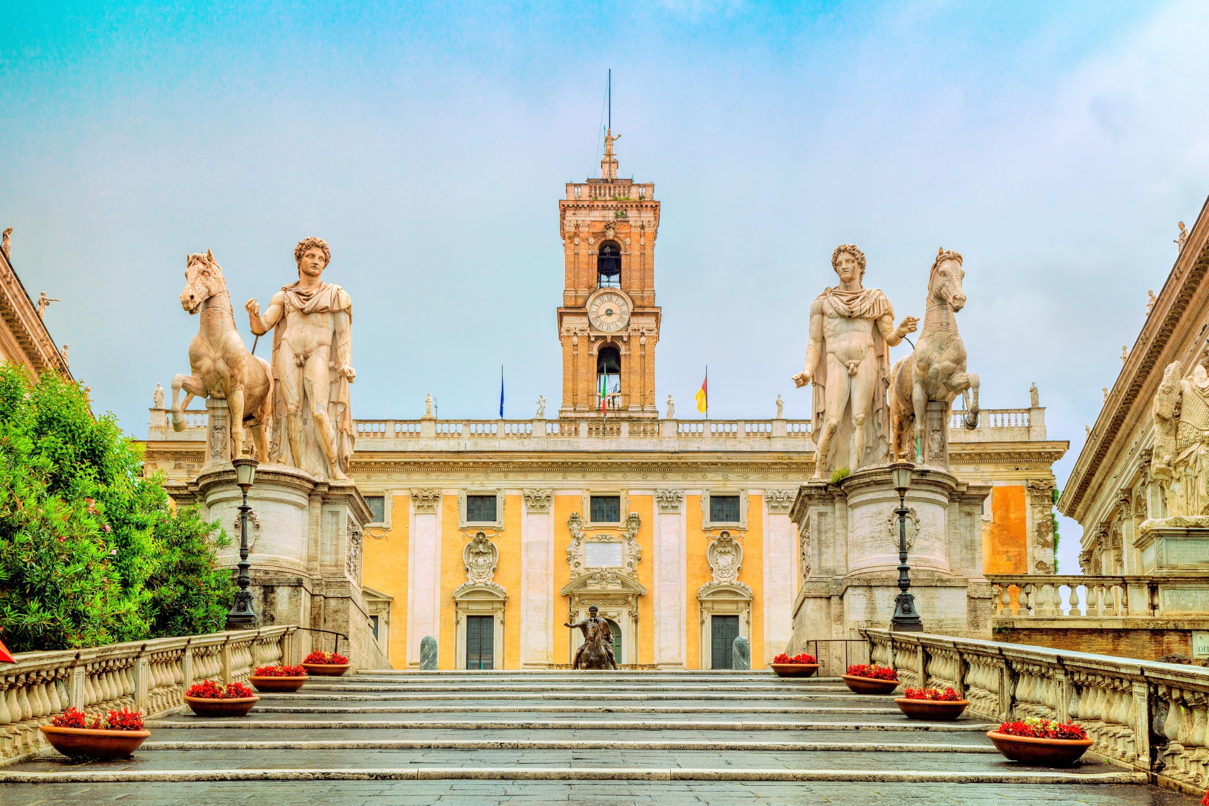 Visit the Capitoline Museum, known as the oldest art museum in the world