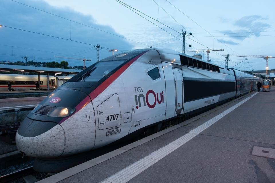 Bordeaux to Paris by Train