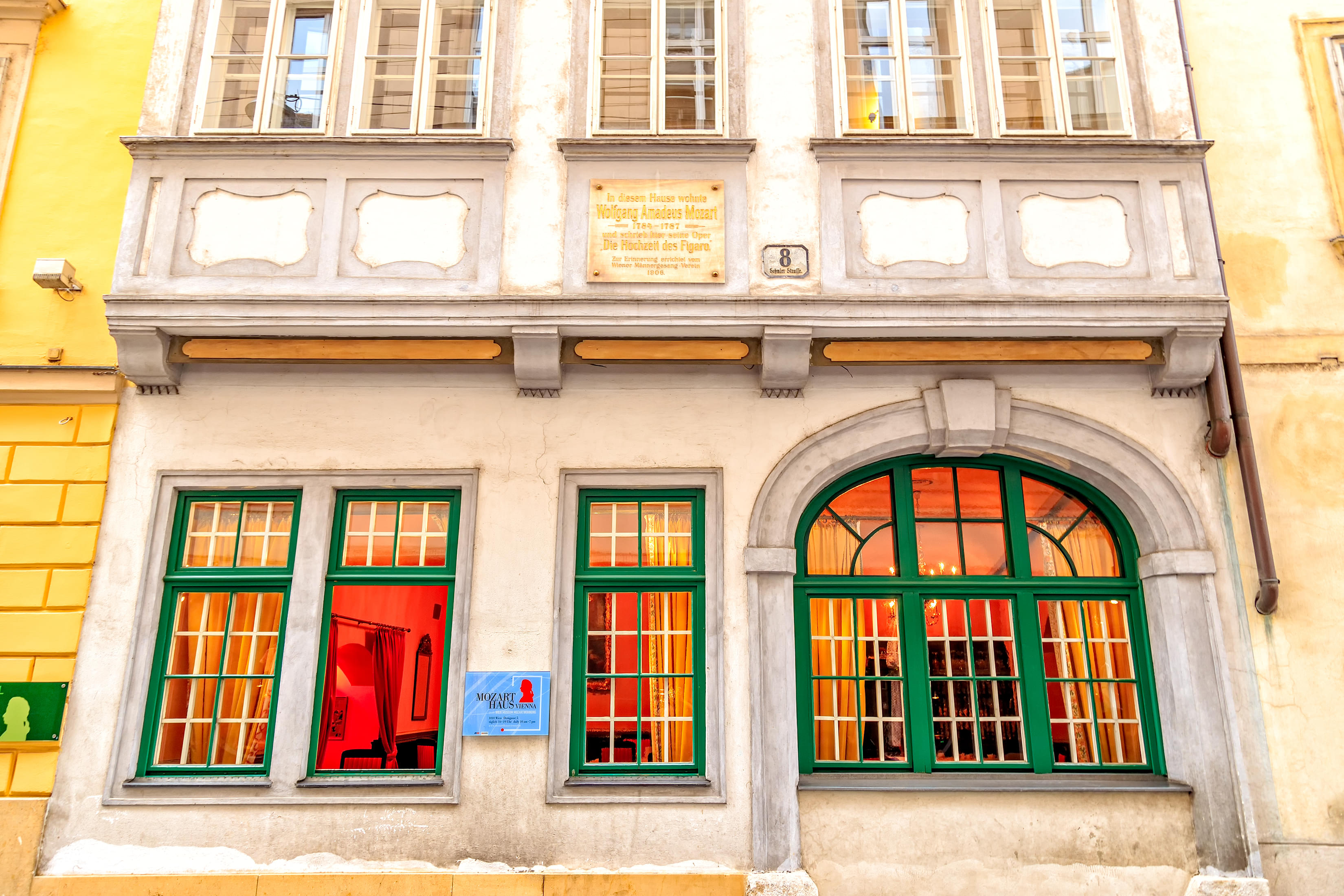 Visit Mozarthaus Vienna and explore the 3 exhibition floors of Mozart's former residence