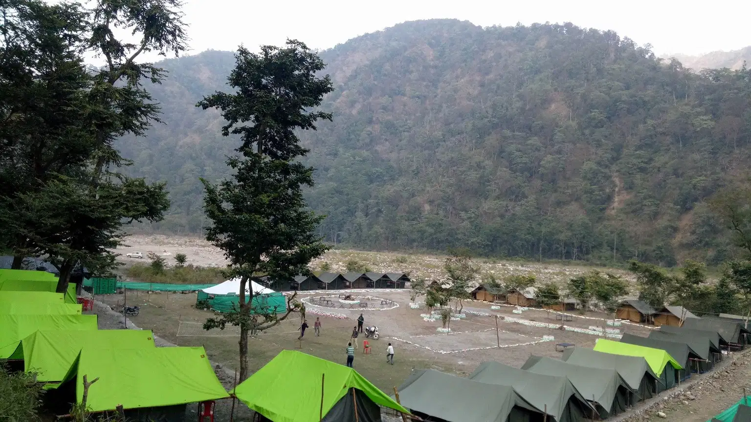 Riverside Camping in Rishikesh