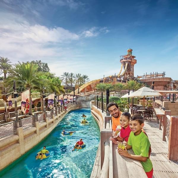 Inclusions of Wild Wadi Waterpark and The Green Planet Combo Ticket
