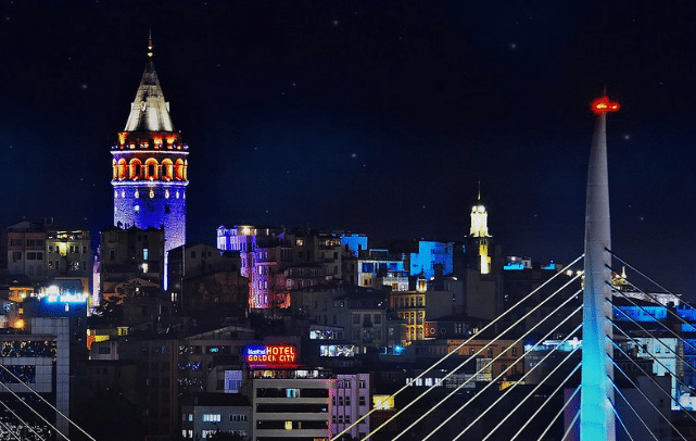 Galata Tower at Ramadan