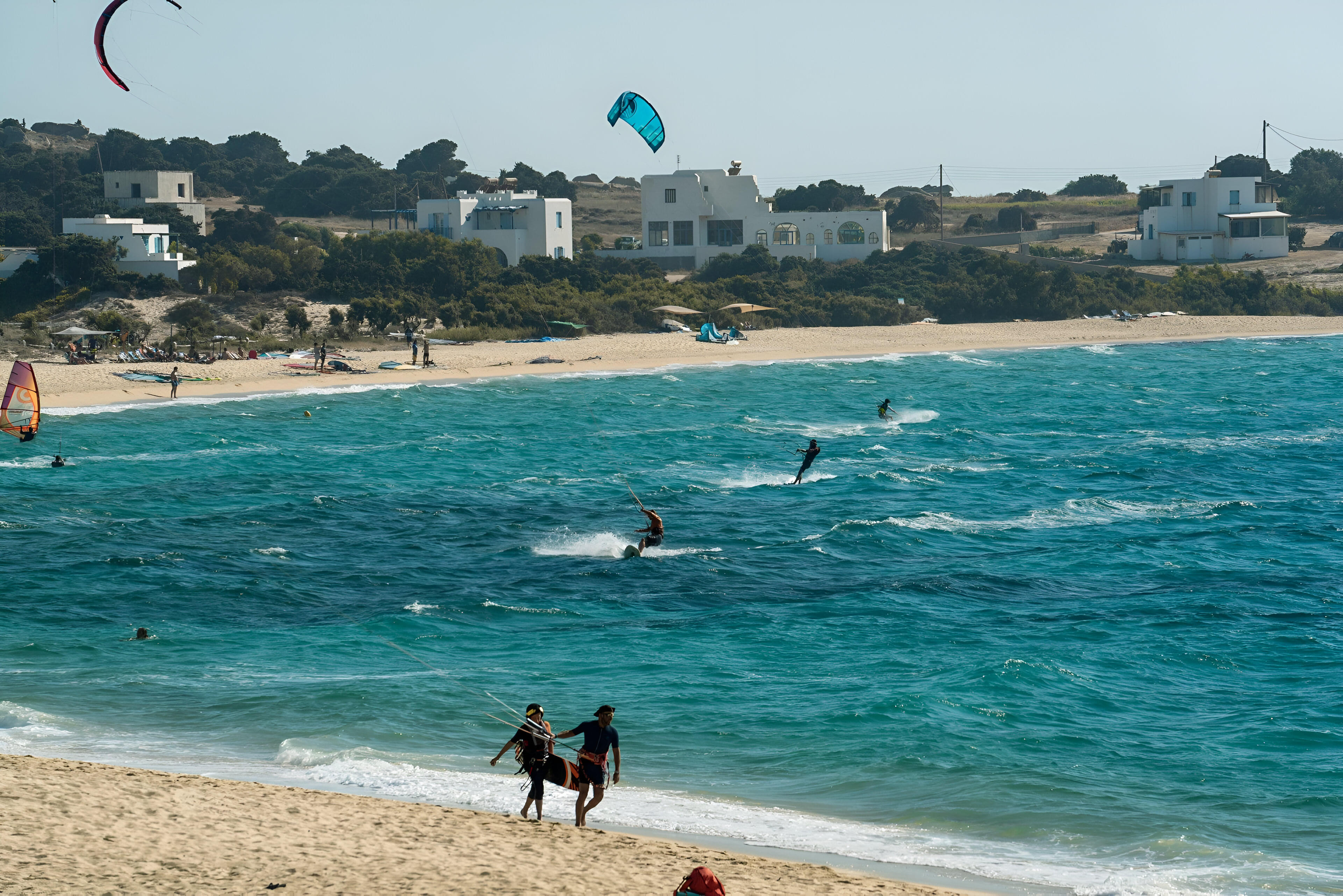 Participate in water sports