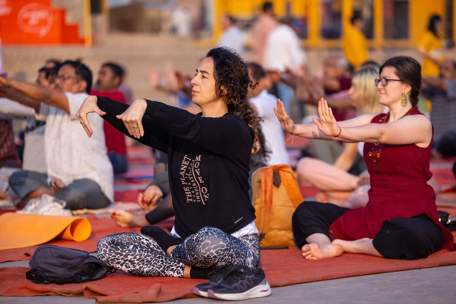 Yoga Session in Varanasi