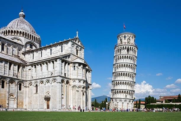 Admire The Leaning Tower Of Pisa