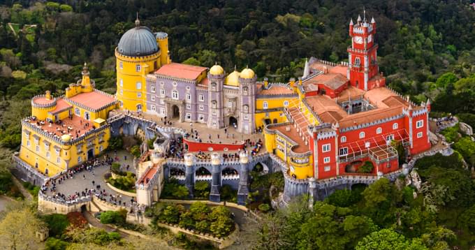 Quinta da Regaleira + National Palace of Pena & Park