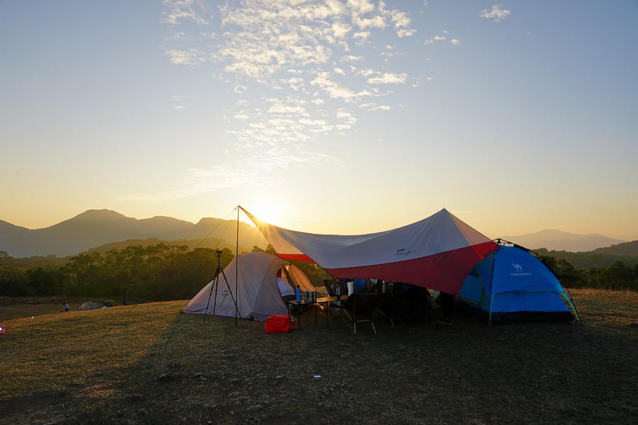 Kaas Plateau Camping Image