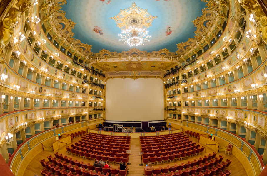 Witness the beauty of classical music and opera in the historic surroundings of Teatro La Fenice