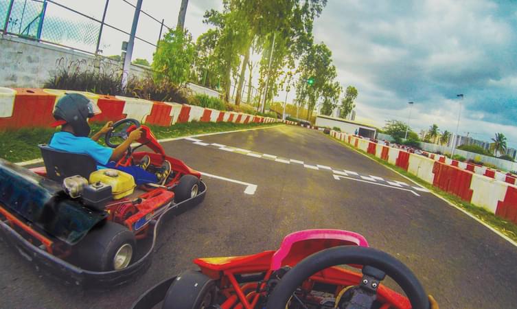Experience Go-Karting on Play Arena Track