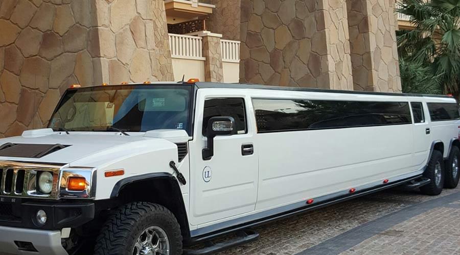 Get awed by the incredible Hummer limo ride