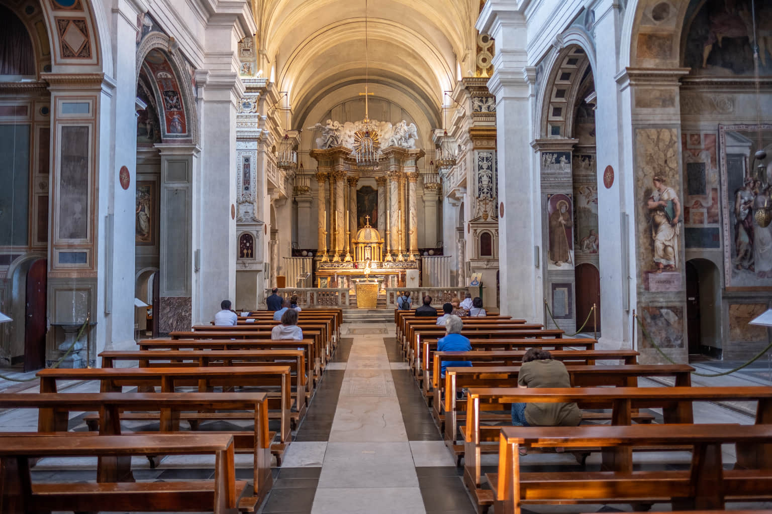 Visit the Trinita Dei Monti Church