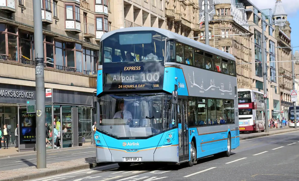 Edinburgh Airport Shuttle Bus Transfers Image