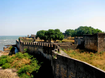 Get the best blend of greenery and architectural wonders at Diu Fort