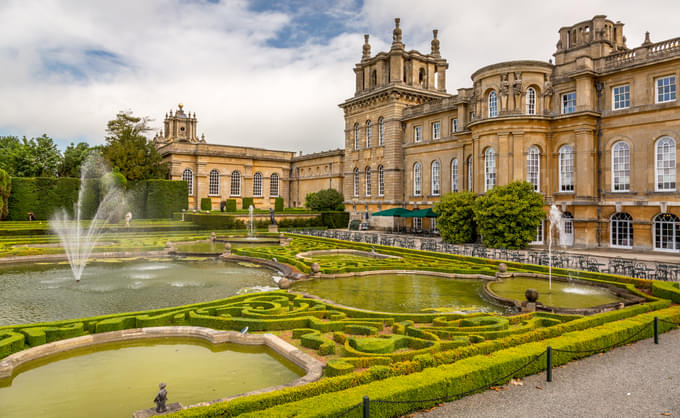 Fountains at Palace of Versailies