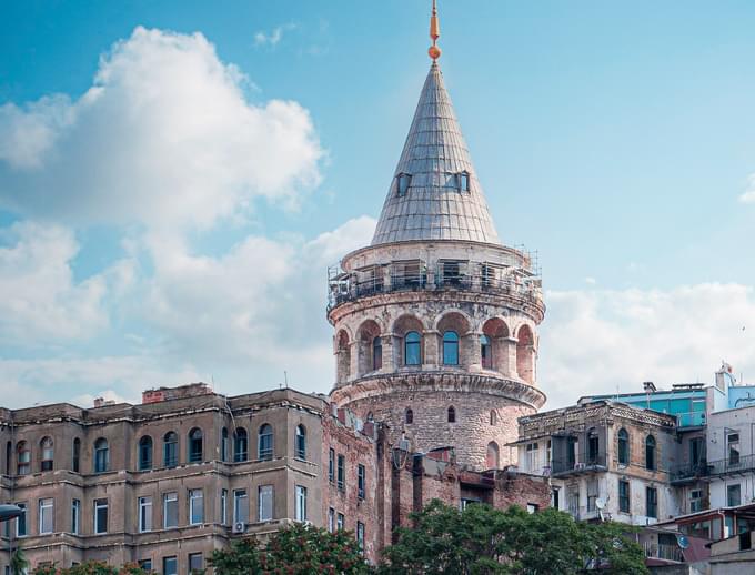 Galata Tower Construction