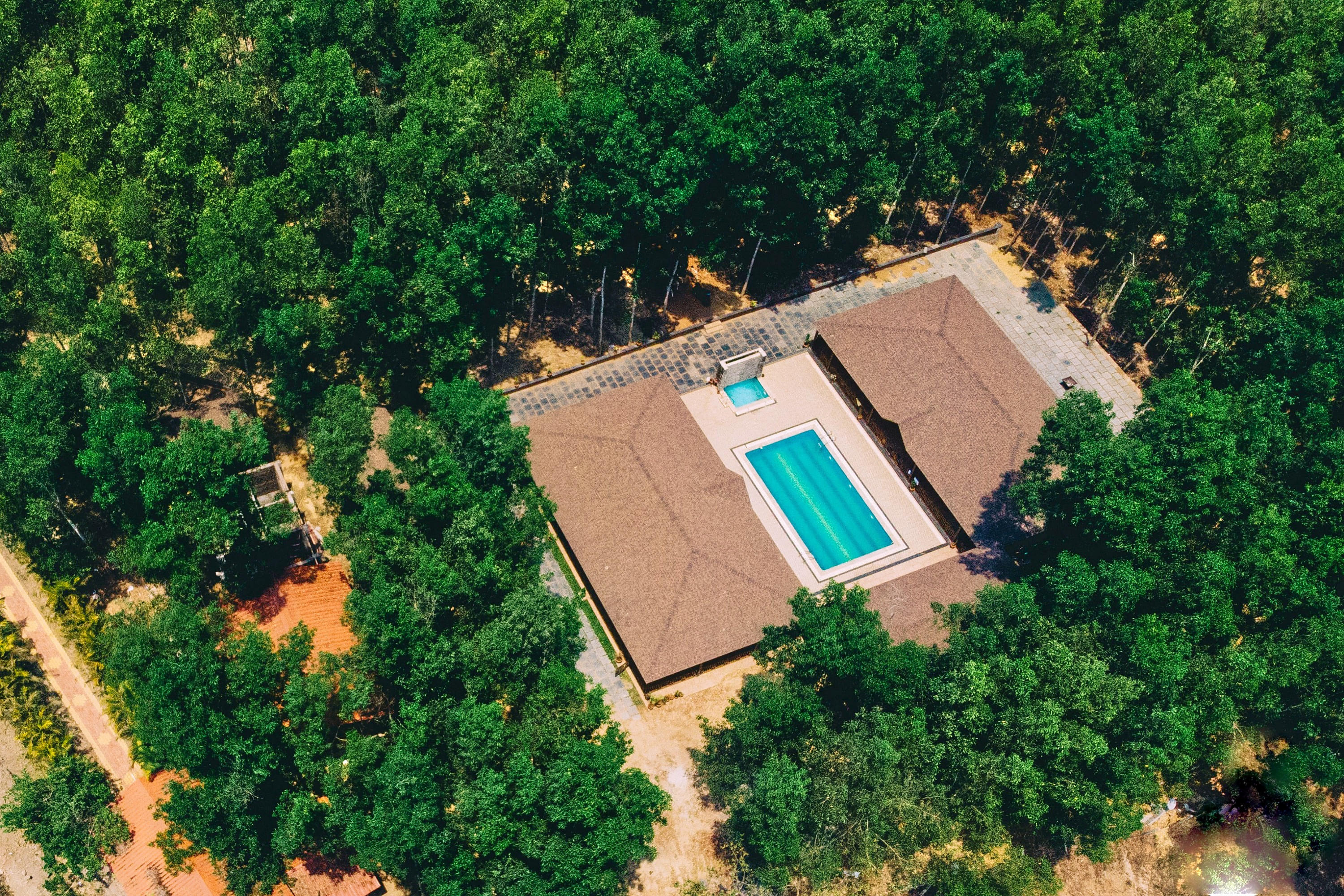 Aerial View of the Homestay