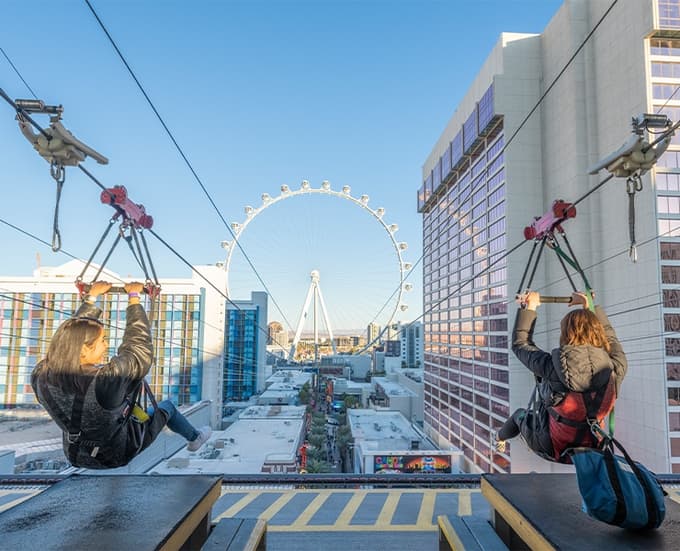 Have an amazing adventure at the Fly LINQ Zipline Las Vegas