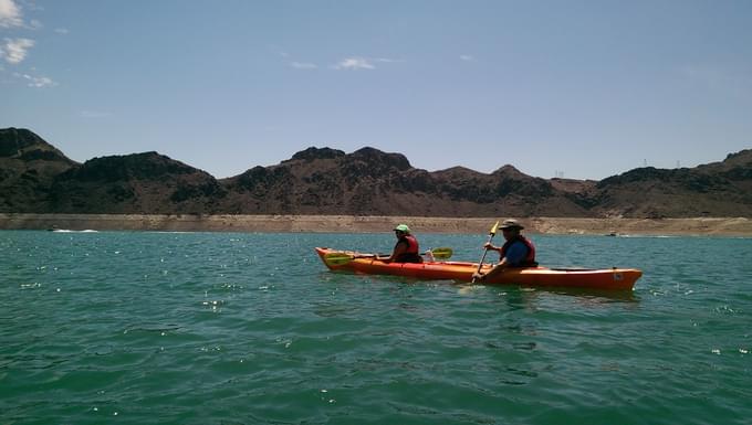 Kayak at Hoover Dam