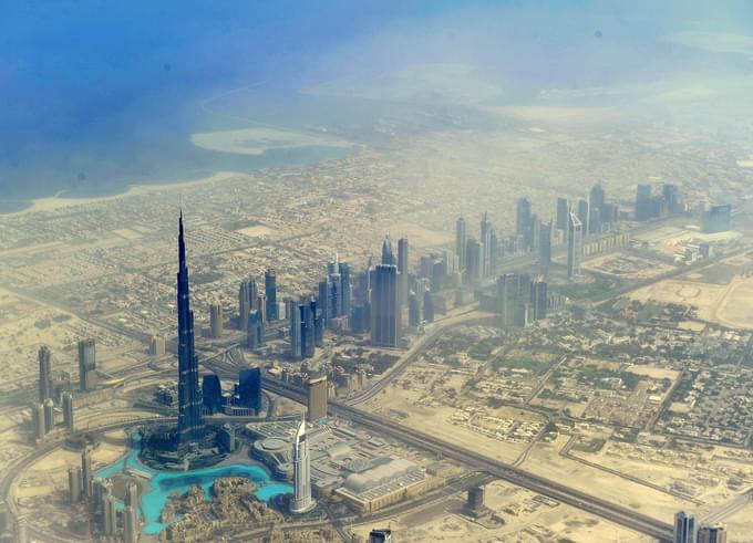Inclusions in 25 Minutes Helicopter Tour Dubai