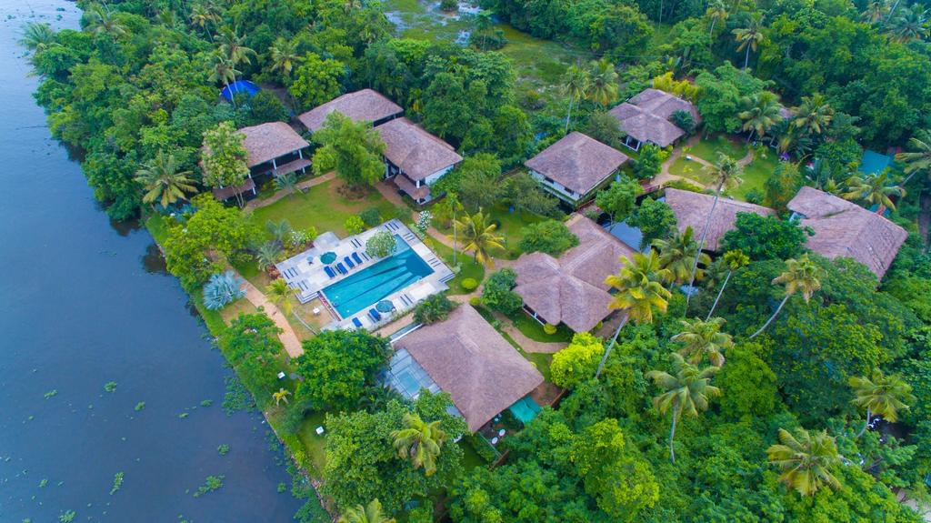 Aerial View of Deshadan Backwater Resort