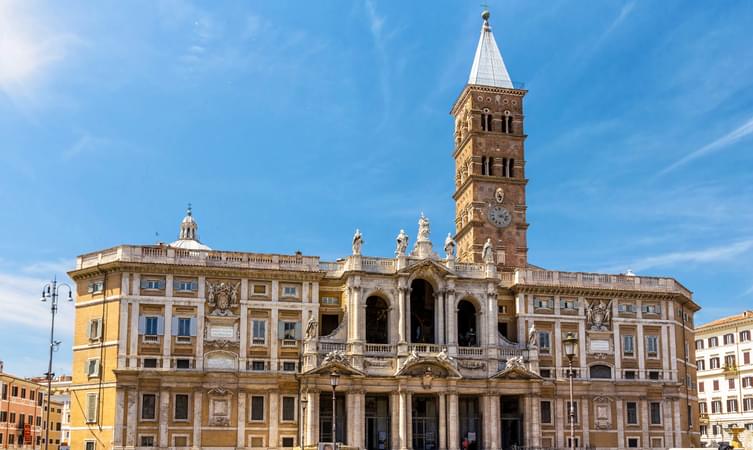 4 places to visit in rome Santa Maria Maggiore