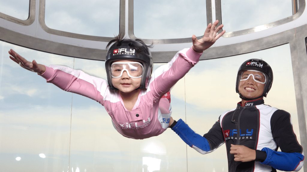 Have a fun-filled family experience at the iFly Singapore