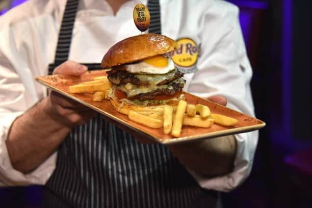 Try the Legendary Burger and Smokehouse Ribs