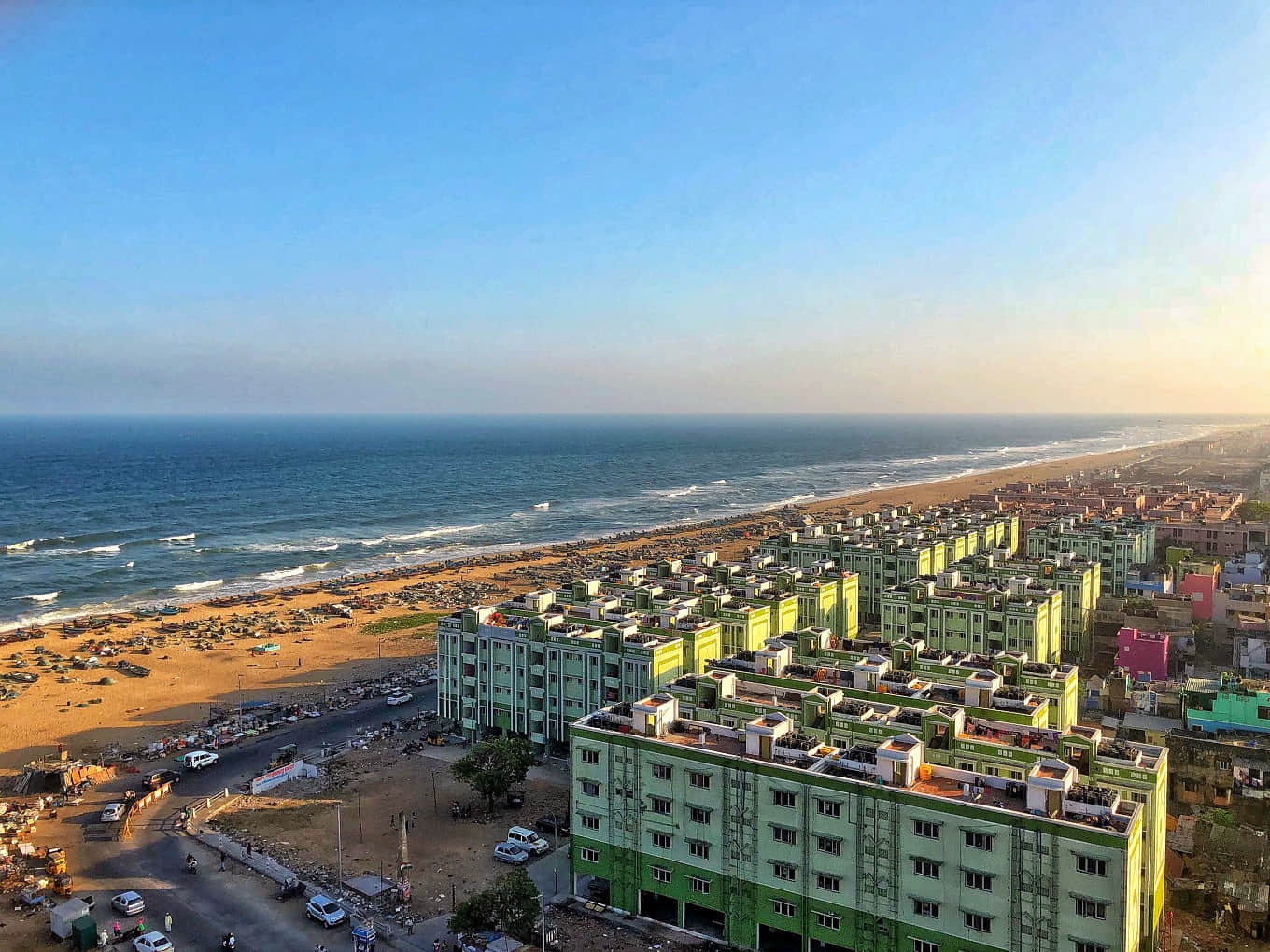Marina Beach, <em>Chennai</em>
