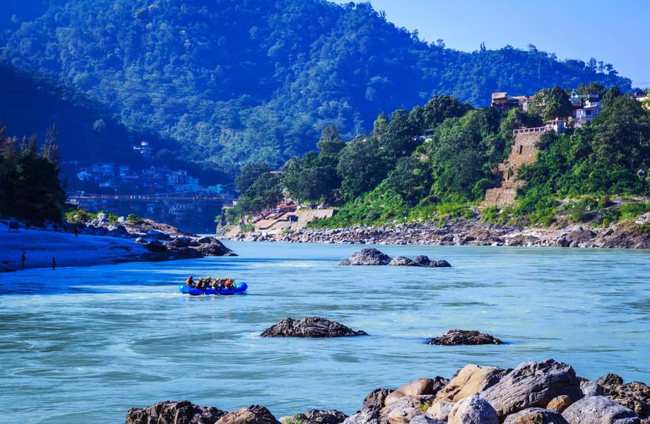 Rafting Rock Climbing Rappelling and more in Rishikesh Image