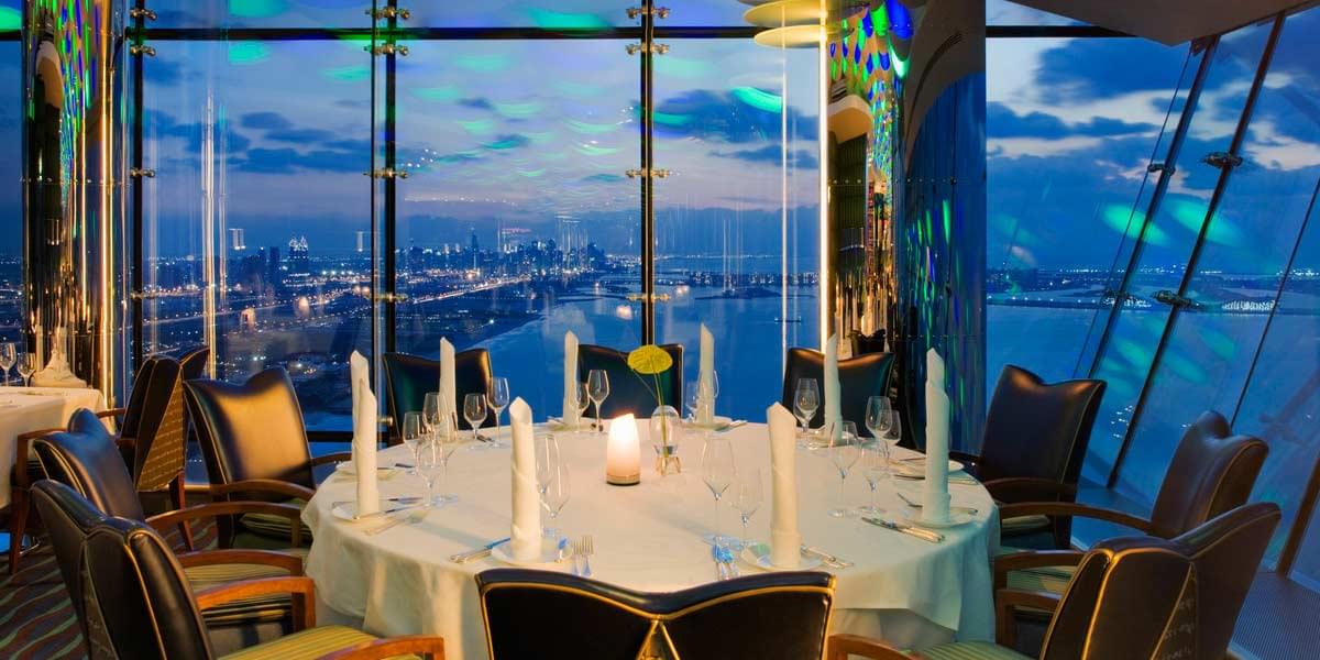 Burj Al Arab Dinner