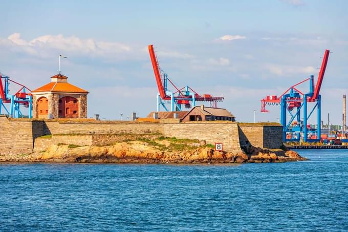 Take the Ferry to New Älvsborg Fortress