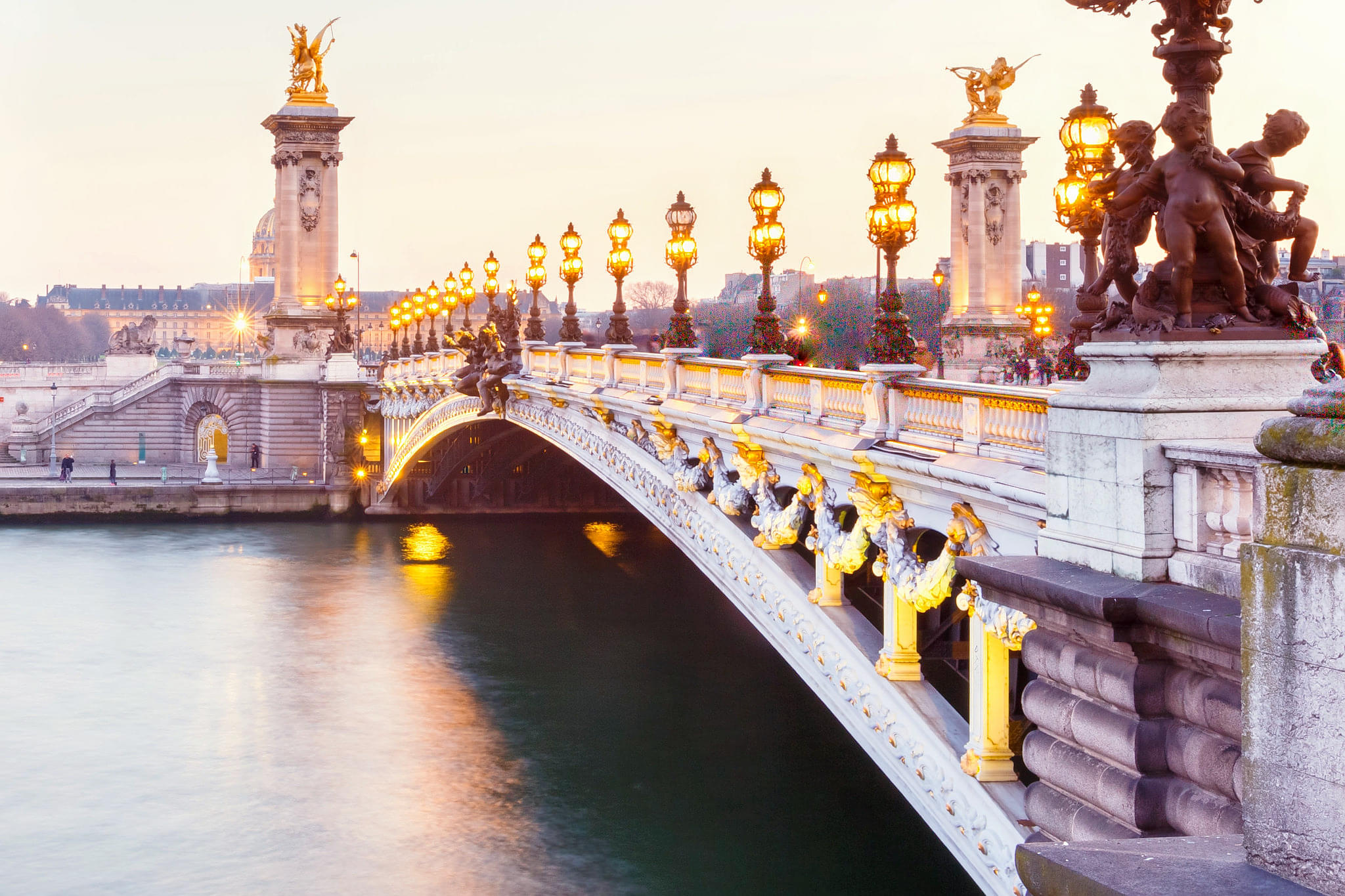 Bridges over the Seine River