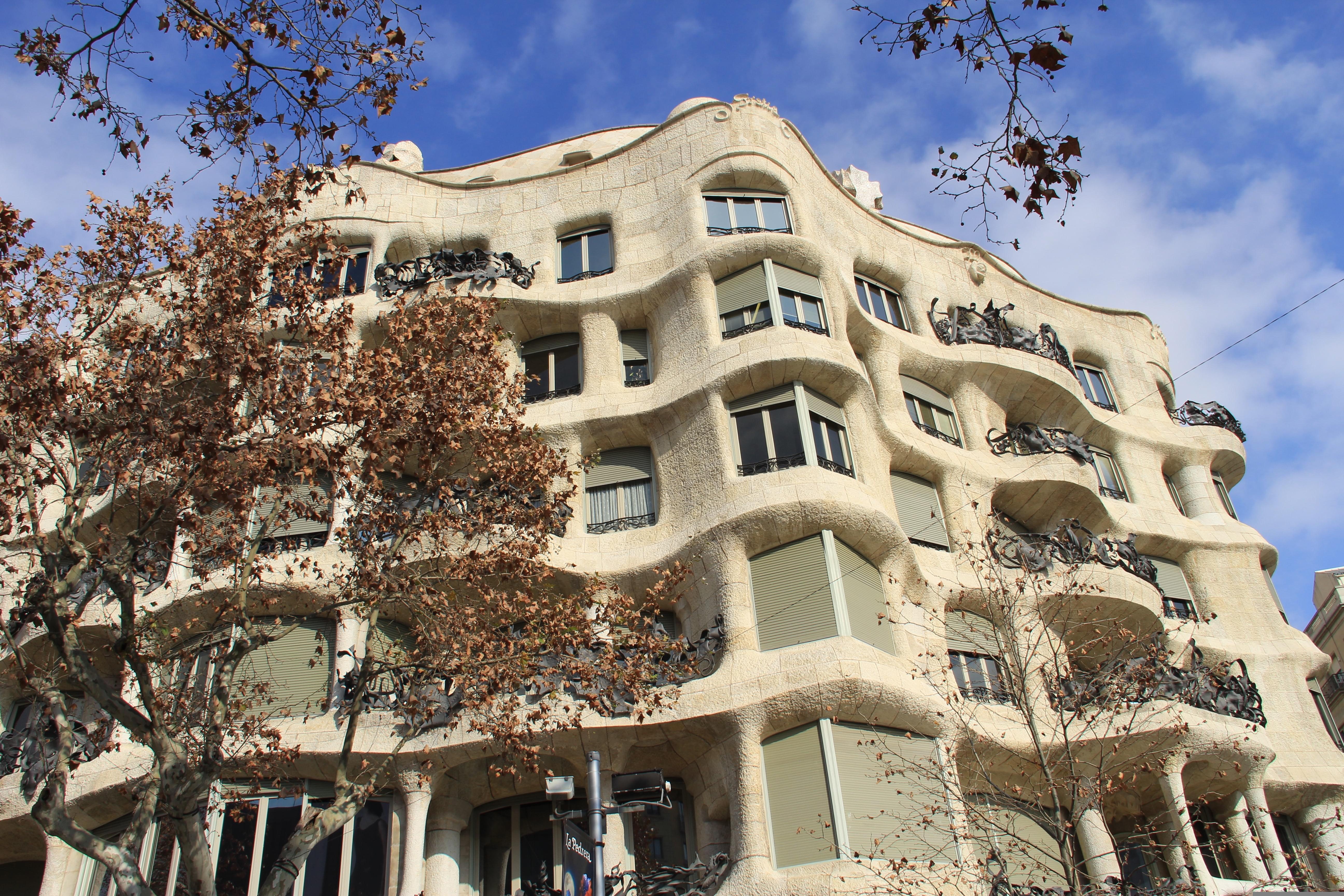 Casa Mila from Inside