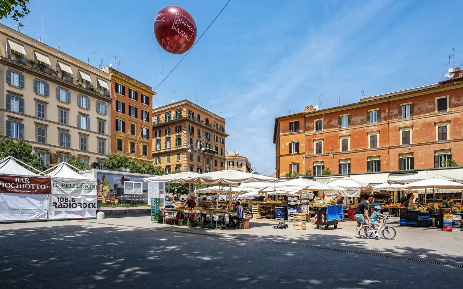 San Cosimato Market