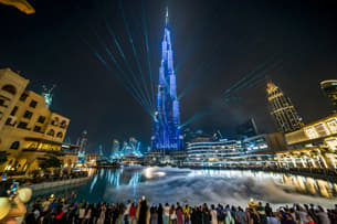 Marvel at the stunning Burj Khalifa at New Year's EVE