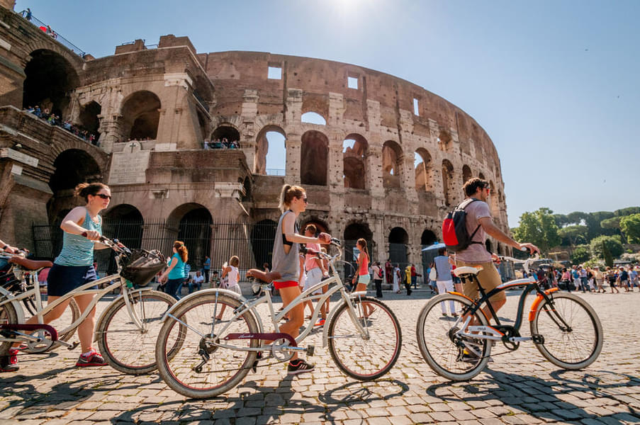 Visit the famous Roman Colosseum