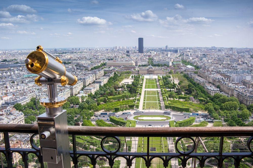 Admire the Beautiful Paris City from the Top of the Eiffel Tower
