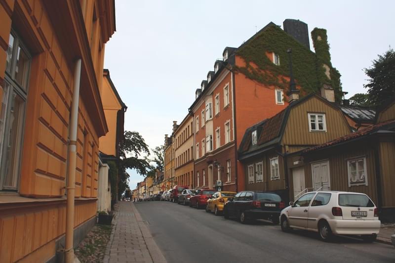 Explore the Fjällgatan Historical Wooden Houses