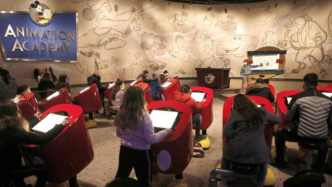 Animation Academy at Disneyland Paris