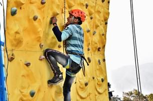 Scale new heights and embrace the thrill of wall climbing in Coorg!