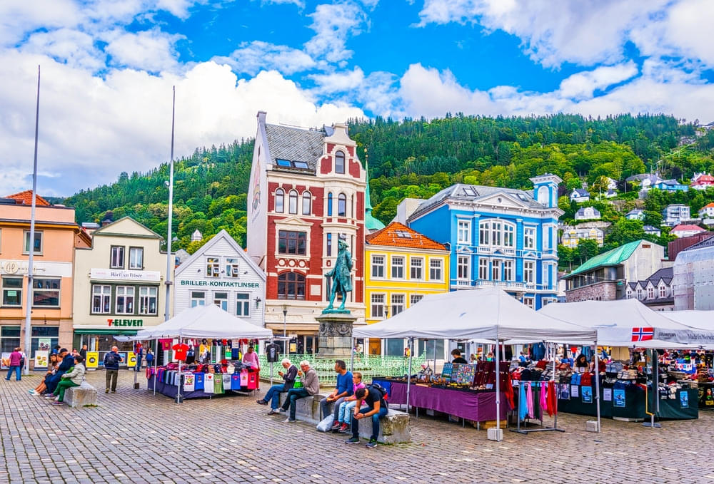 Bergen Market Square Overview
