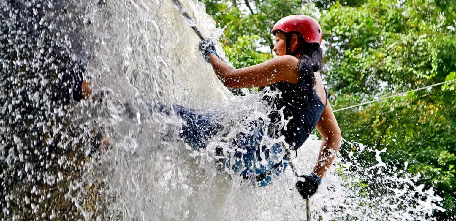 Rappelling
