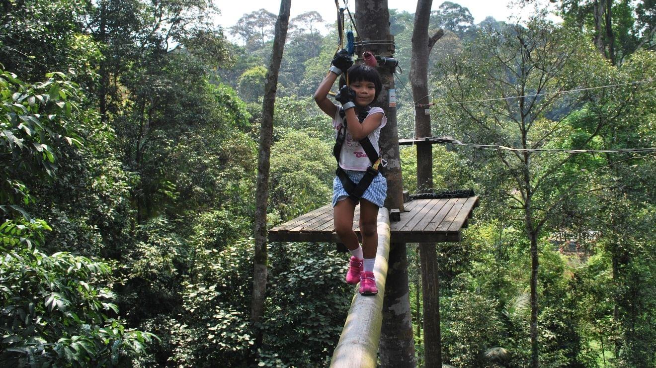 SKYTREX Adventure Sungai Congkak in Kuala Lumpur