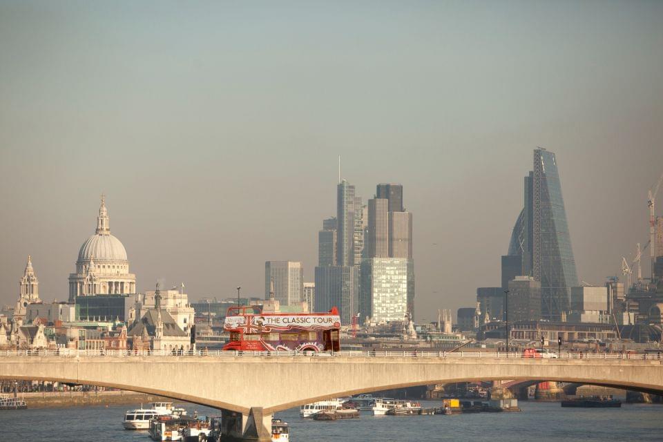 Get panoramic views of The Shard and St. Paul’s Cathedral from the Tower Bridge